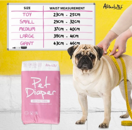 Bỉm chó cái Altimate Pet Diaper