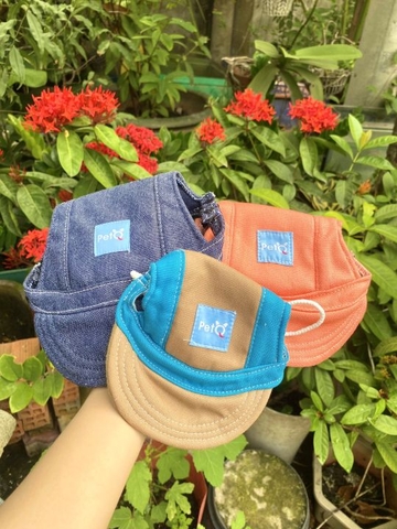 Nón lưỡi trai chó mèo