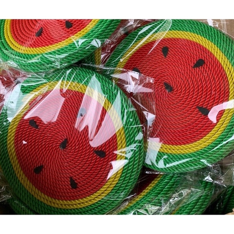 Bàn cào mèo tròn dưa hấu