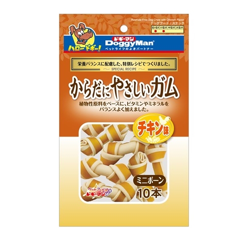 Doggyman Xương nơ hương gà size nhỏ 10 cây