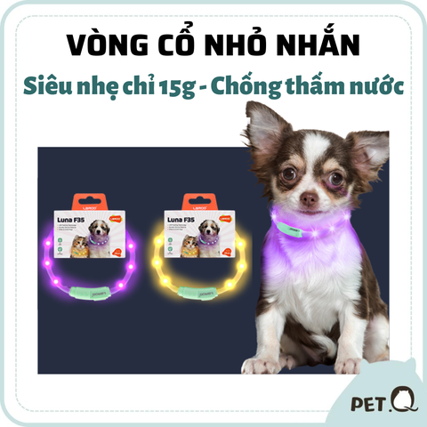 Vòng đeo cổ phát sáng Laroo Luna F35